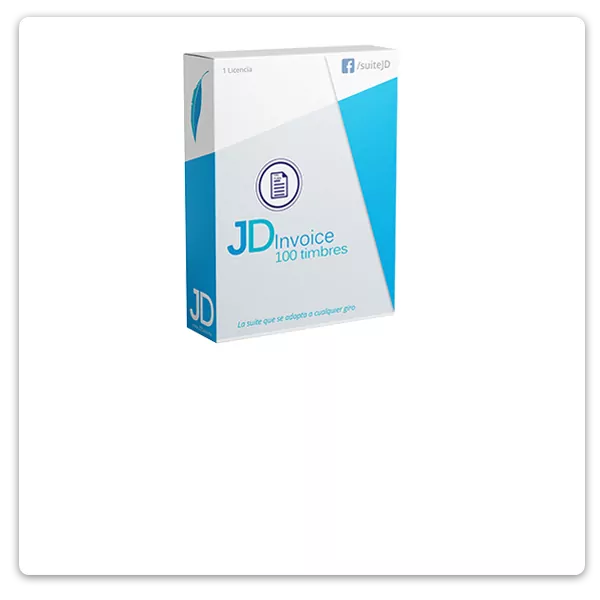 JD INVOICE CAJA 100 TIMBRES