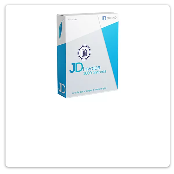 JD INVOICE CAJA 1000 TIMBRES