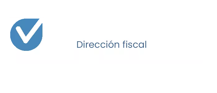 Dirección fiscal.