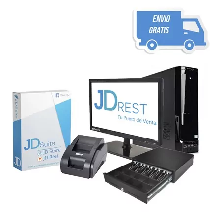 kit touch jd rest v-eco para controlar facilmente tu punto de venta.