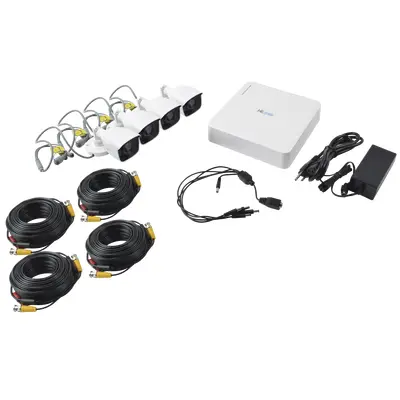 kit de 4 cámaras de 720p turbohd.